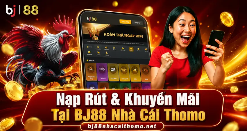 Nạp Rút BJ88 & Khuyến Mãi – Bonus Thành Viên